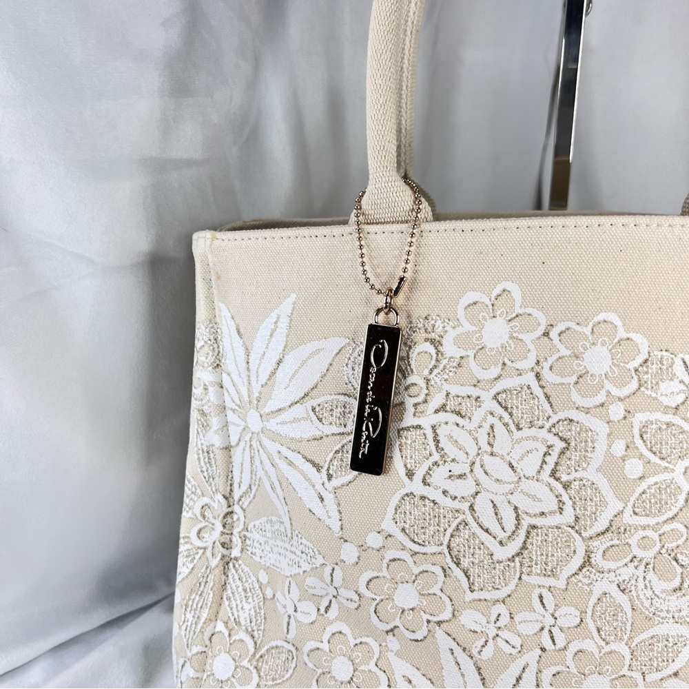 Oscar De La Renta Floral CanvasTote for Neiman Marcus/Target - Picture 5 of 12